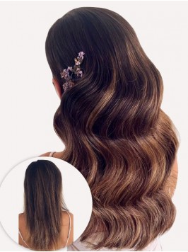 16" 140G 7 Pieces Classic Clip In Remy Human ... 16" 140G 7 Pieces Classic Clip In Remy Human ...