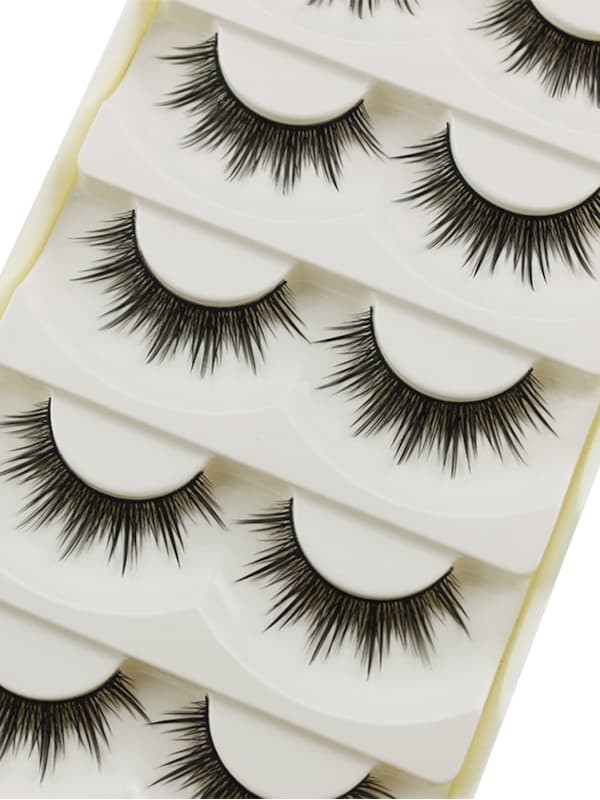 Long False Eyelashes Set 5 Pair