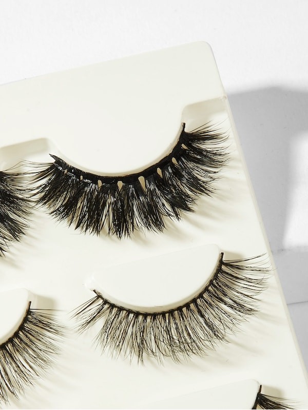 Dense False Eyelashes 3 Pairs
