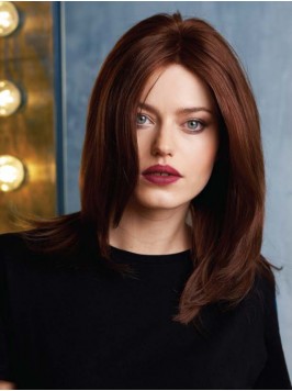 14" Layered Straight Remy Human Hair Realisti...