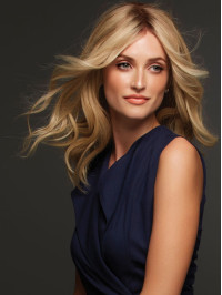 Luxurious 16" Lace Front Layered Glueless Human Hair Wigs