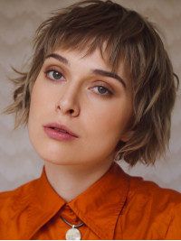 Short Bob 8" Straight Brown Remy 100% Human Hair Wigs