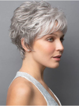 Fashion Wig Straight 6" Capless Synthetic Wig...
