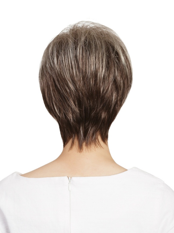 Short Pixie Wig 8" Capless Synthetic Wigs