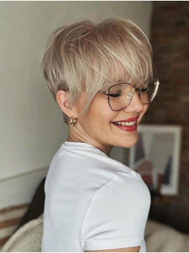 6" Boycuts Synthetic Straight Capless Short W...