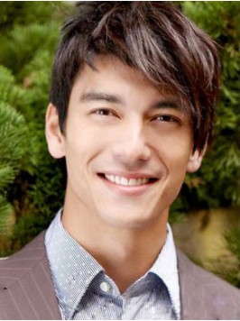 Short Straight Lace Human Men Wigs