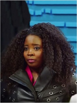 Kim Kimble Afro-Hair Long Curly Lace Front Human H...
