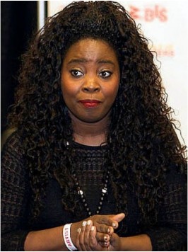 Kim Kimble Afro-Hair Long Curly Capless Human Hair...