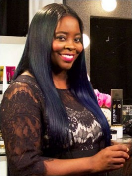 Kim Kimble Central Parting Long Straight Lace Fron...