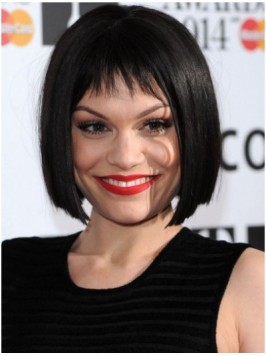 Jessie J Bob Style Short Straight Monofilament Hum...
