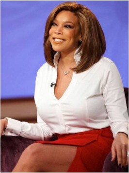 Wendy Williams Straight Short Lace Front Human Hai...