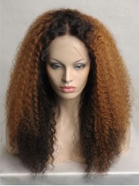Long Curly Full Lace Human Hair Wig