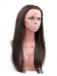 360 Lace Frontal Pre-plucked  Straight Peruvian Hair