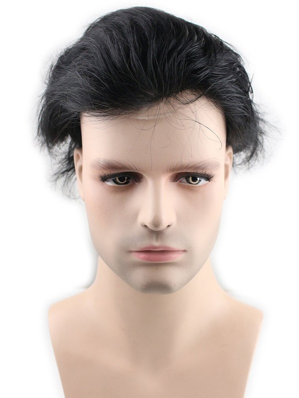 8"x10" Straight Hair Pieces for Men