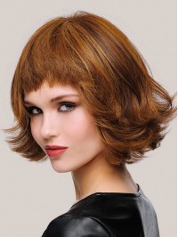 Full Lace Short Wavy Bob Synthetic Wigs