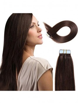 20pcs Tape In Slilky Straight Seamless Skin Weft H...